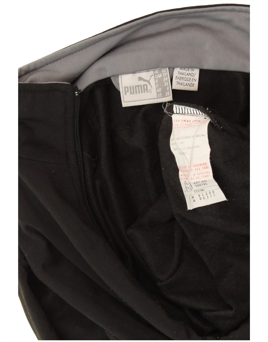 Giacca da tuta da donna PUMA UK 8 Small Poliestere color block nero