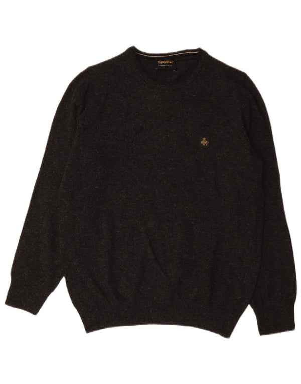 Maglione maglione girocollo da donna Refrigiwear UK 14 Grigio medio