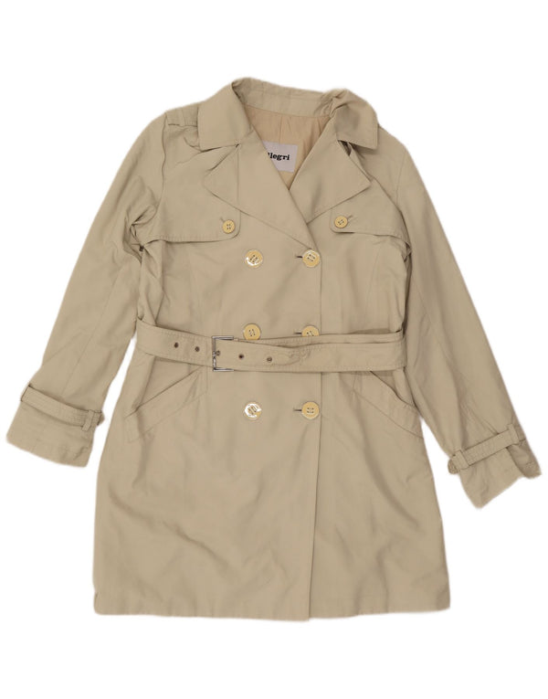 Trench Donna Allegri IT 44 Beige Medio Poliestere