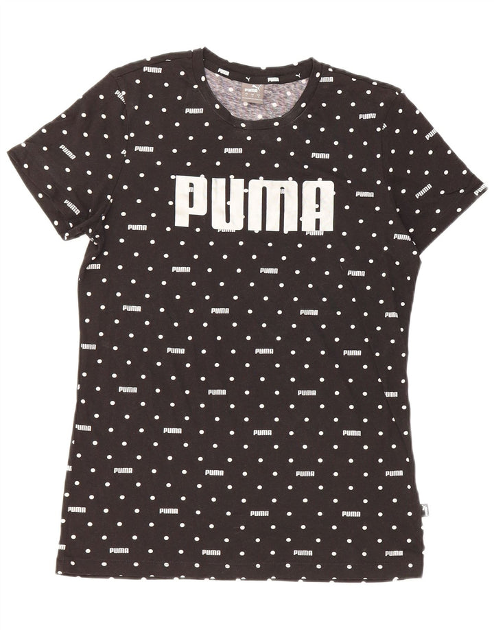 T-shirt grafica da uomo Puma Top Small Nera
