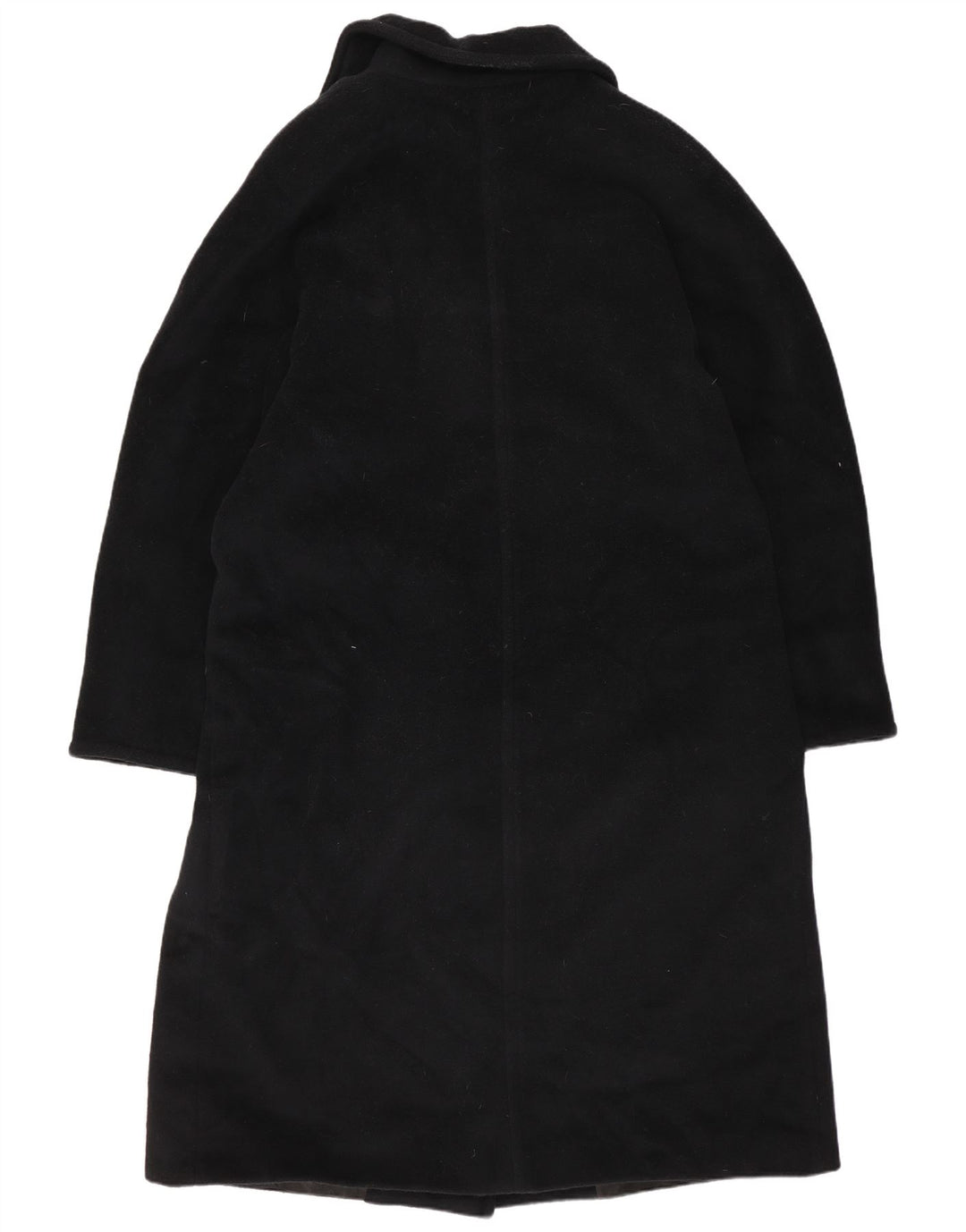 Cappotto doppiopetto da donna Marella UK 12 Lana nera media