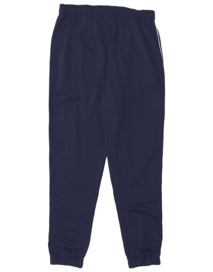 Pantaloni da tuta Nike da uomo, pantaloni da jogging, grandi, in poliestere blu navy