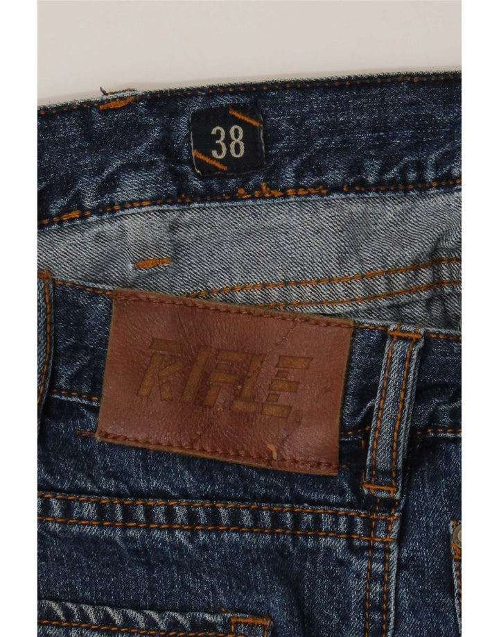 Jeans dritti da uomo Rifle W38 L33 Blu