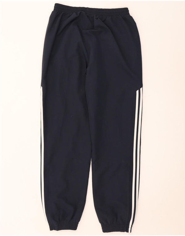 Pantaloni da tuta da uomo Adidas Joggers medi in poliestere blu navy