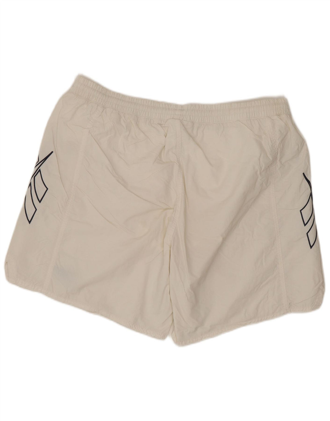 REEBOK Pantaloncini da bagno classici da uomo con grafica grande poliestere bianco