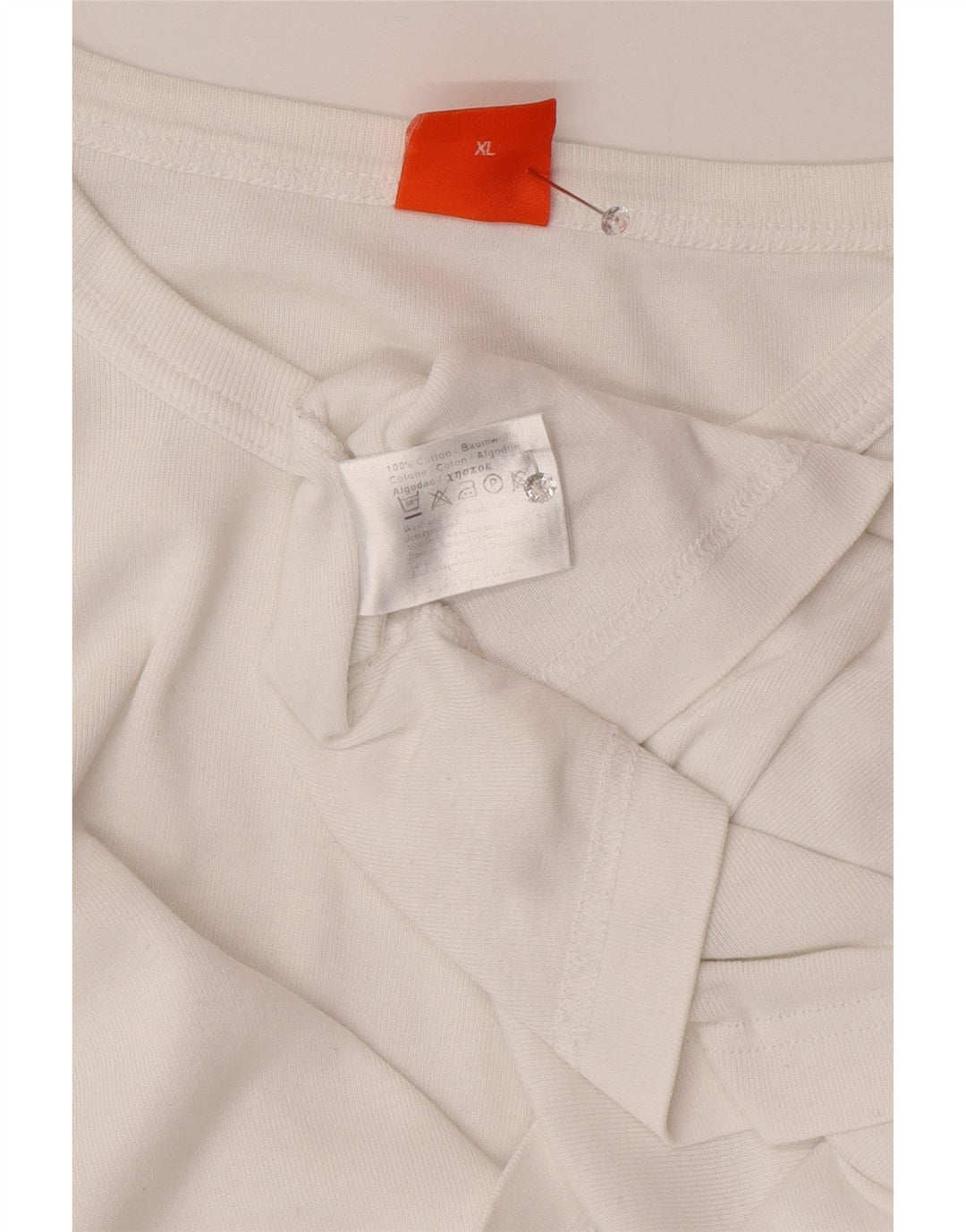 T-shirt da uomo HUGO BOSS XL in cotone bianco