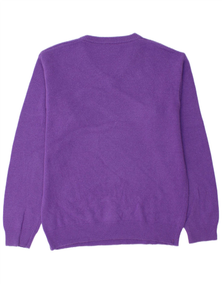 Marlboro Classics Maglione da uomo con scollo a V 2XL Lana viola