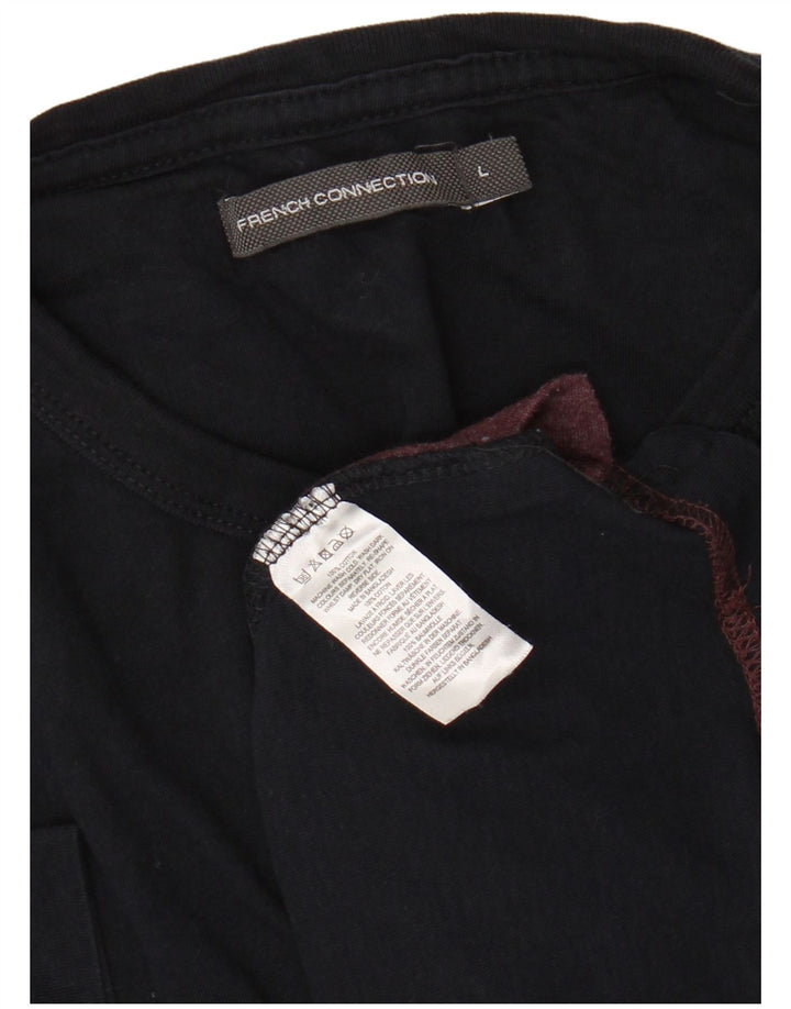 T-shirt da donna FRENCH CONNECTION Top UK 16 Large multicolore Colourblock