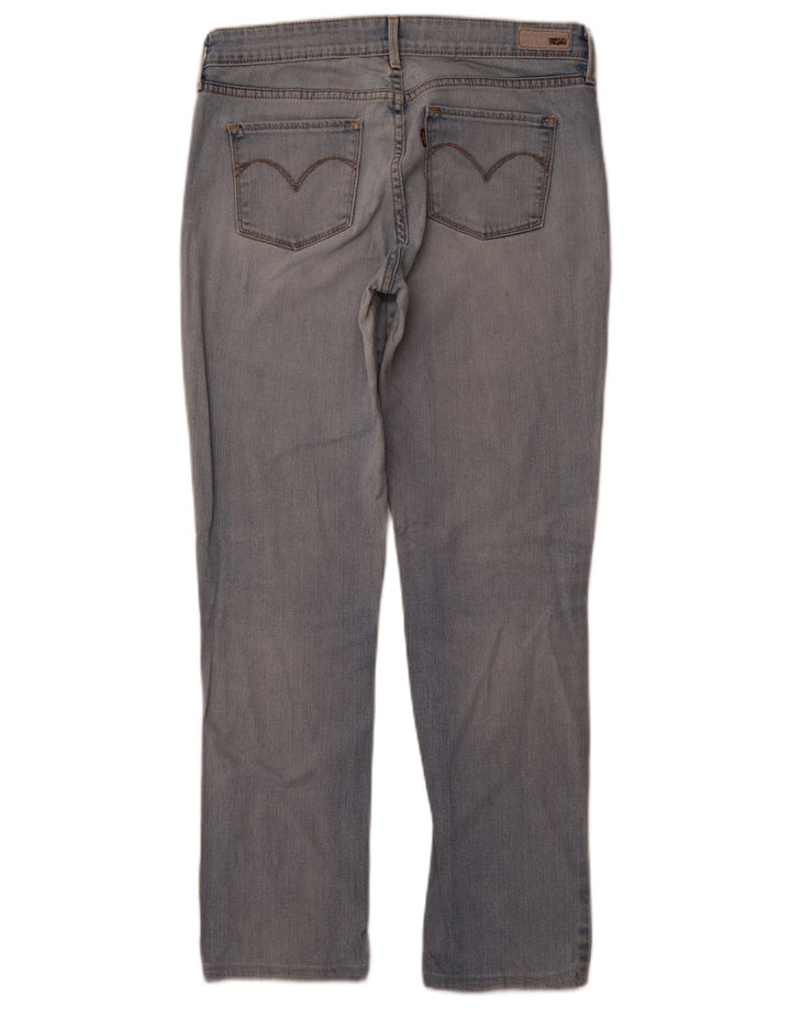 LEVI'S Jeans slim da donna con leggera curva a vita classica W29 L28 Blu