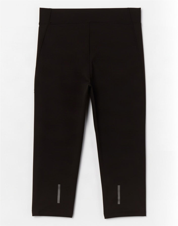 Leggings Adidas Climalite Capri da donna UK 8/10 piccolo nero