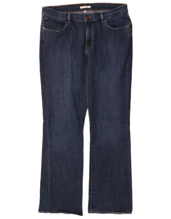 Jeans Levi's da donna con vestibilità classica Bootcut US 14 XL W32 L32 cotone blu navy