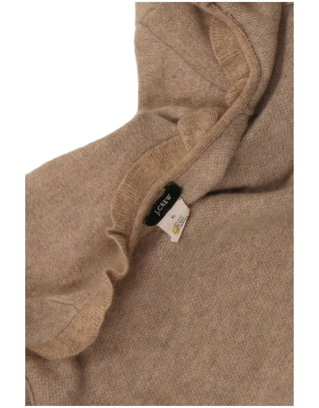Maglione cardigan da donna J. Crew UK 18 XL Beige Lana