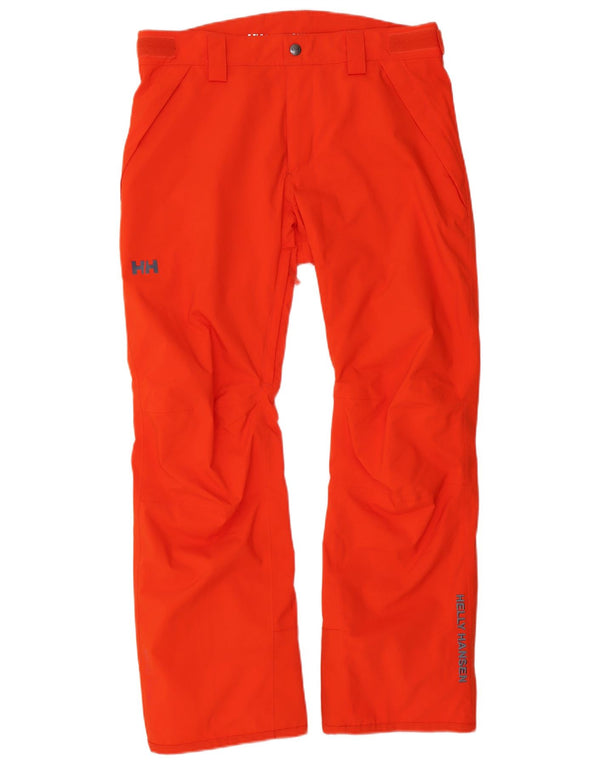Pantaloni da sci da uomo Helly Hansen Poliestere rosso medio