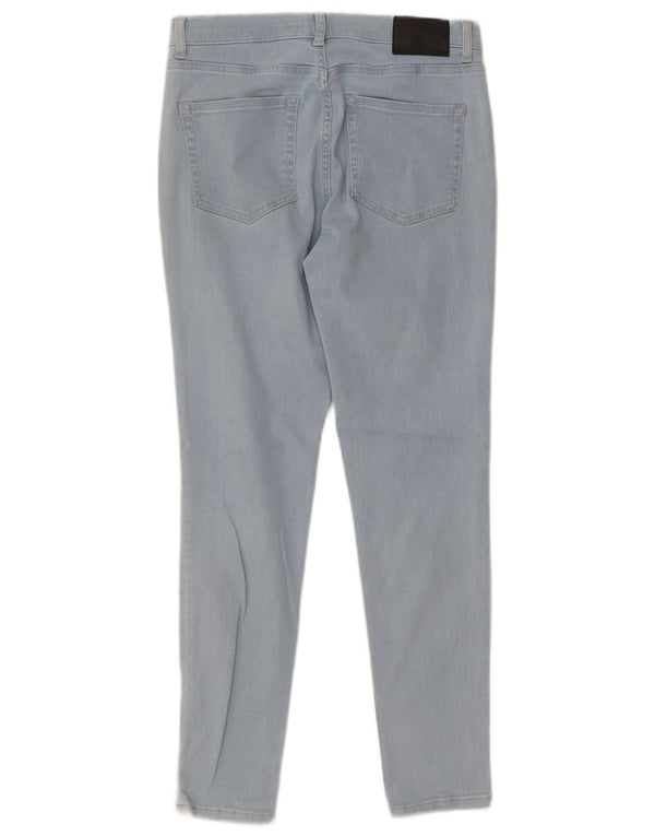 FRENCH CONNECTION Jeans slim da donna UK 12 Medio W30 L28 Cotone blu