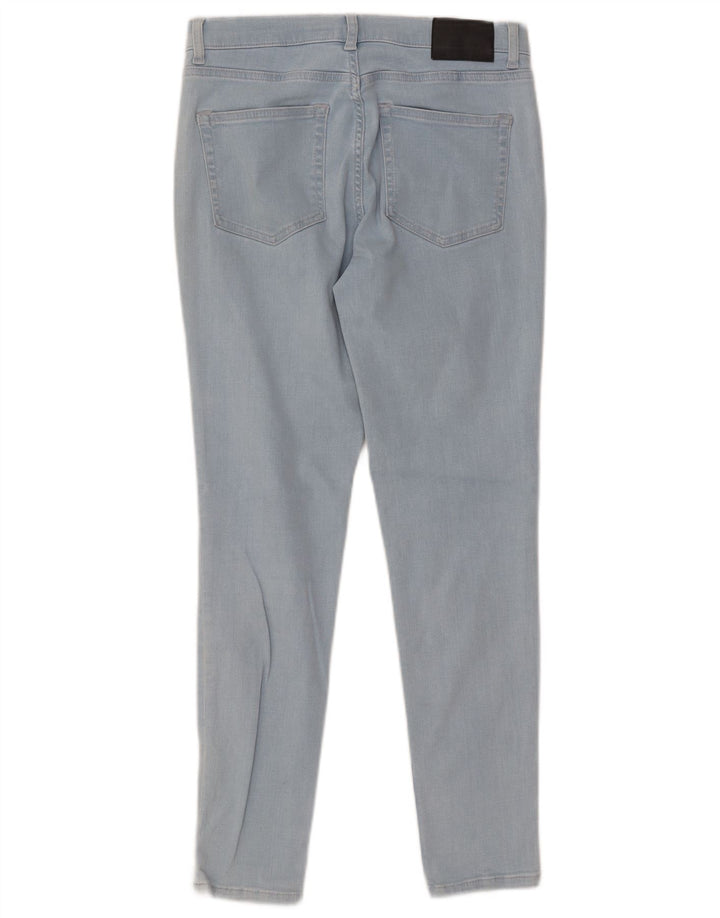 FRENCH CONNECTION Jeans slim da donna UK 12 Medio W30 L28 Cotone blu