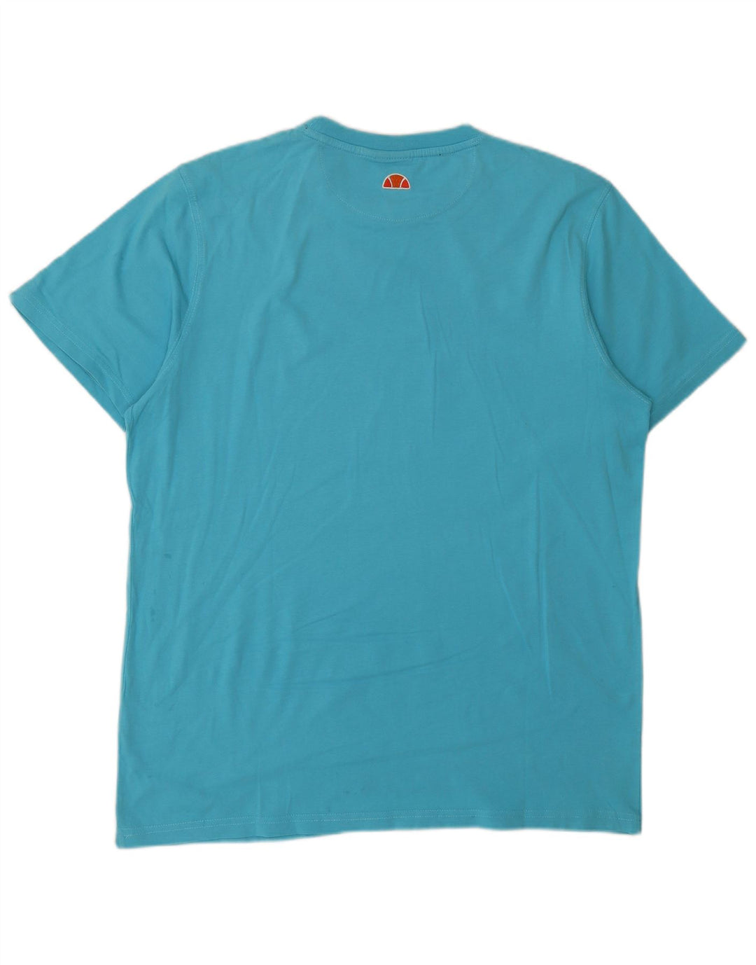 T-shirt grafica da uomo Ellesse Top XL in cotone blu