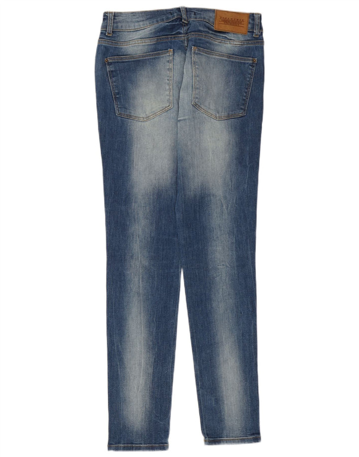 Jeans skinny da donna Zara EU 40 medi W30 L30 Blu