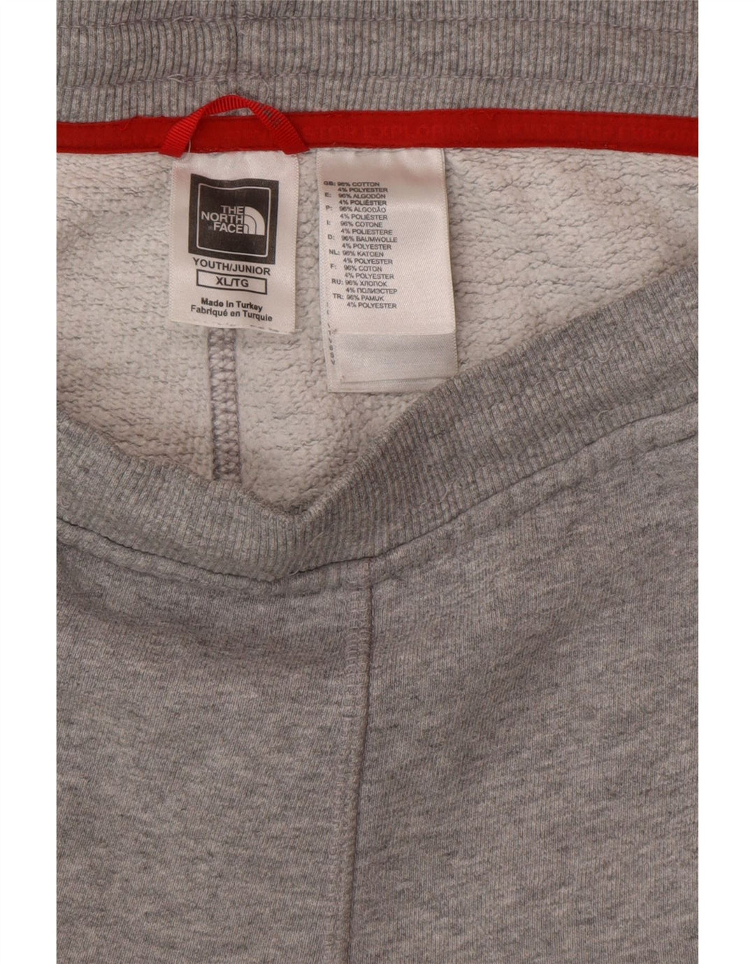THE NORTH FACE Pantaloni da tuta da donna Joggers UK 18 XL Cotone grigio