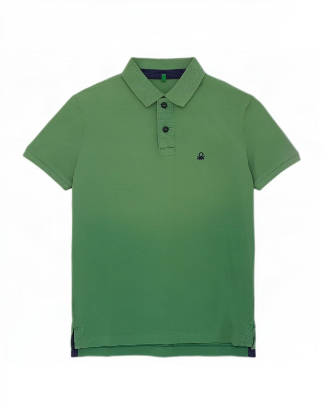Polo Benetton Uomo Large Verde
