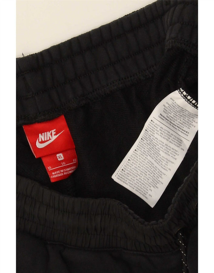Pantaloncini sportivi Nike da uomo con grafica XL in cotone nero