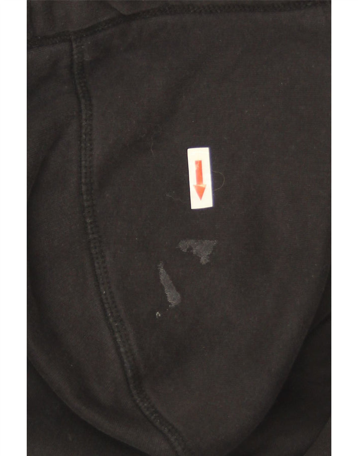 Maglione con cappuccio e zip da uomo Superdry in cotone nero medio