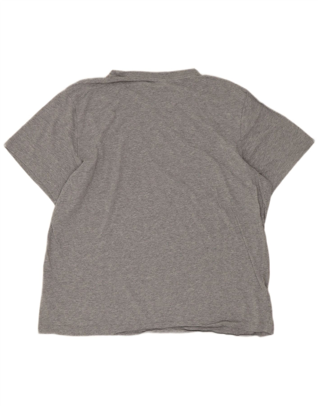 T-shirt Nike da uomo Regular Top Large in cotone grigio