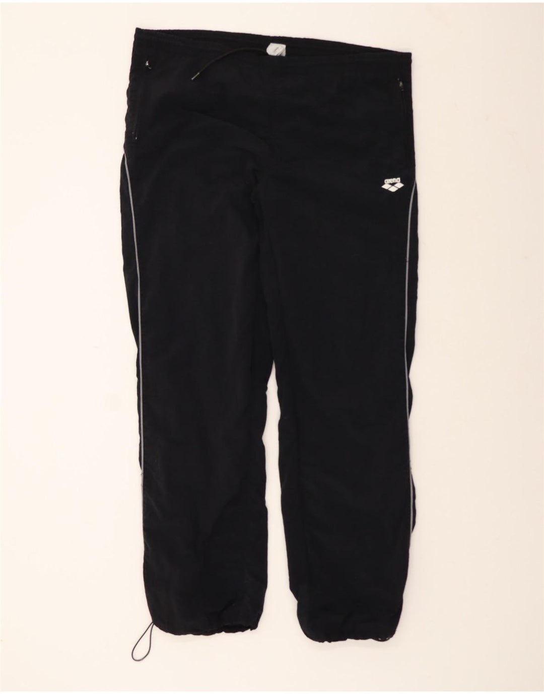 ARENA Mens Tracksuit Trousers Joggers XL Black Vintage Arena and Second-Hand Arena from Messina Hembry 