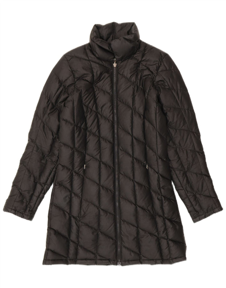 PATAGONIA Womens Quilted Padded Coat UK 6 XS Black Polyester Winter