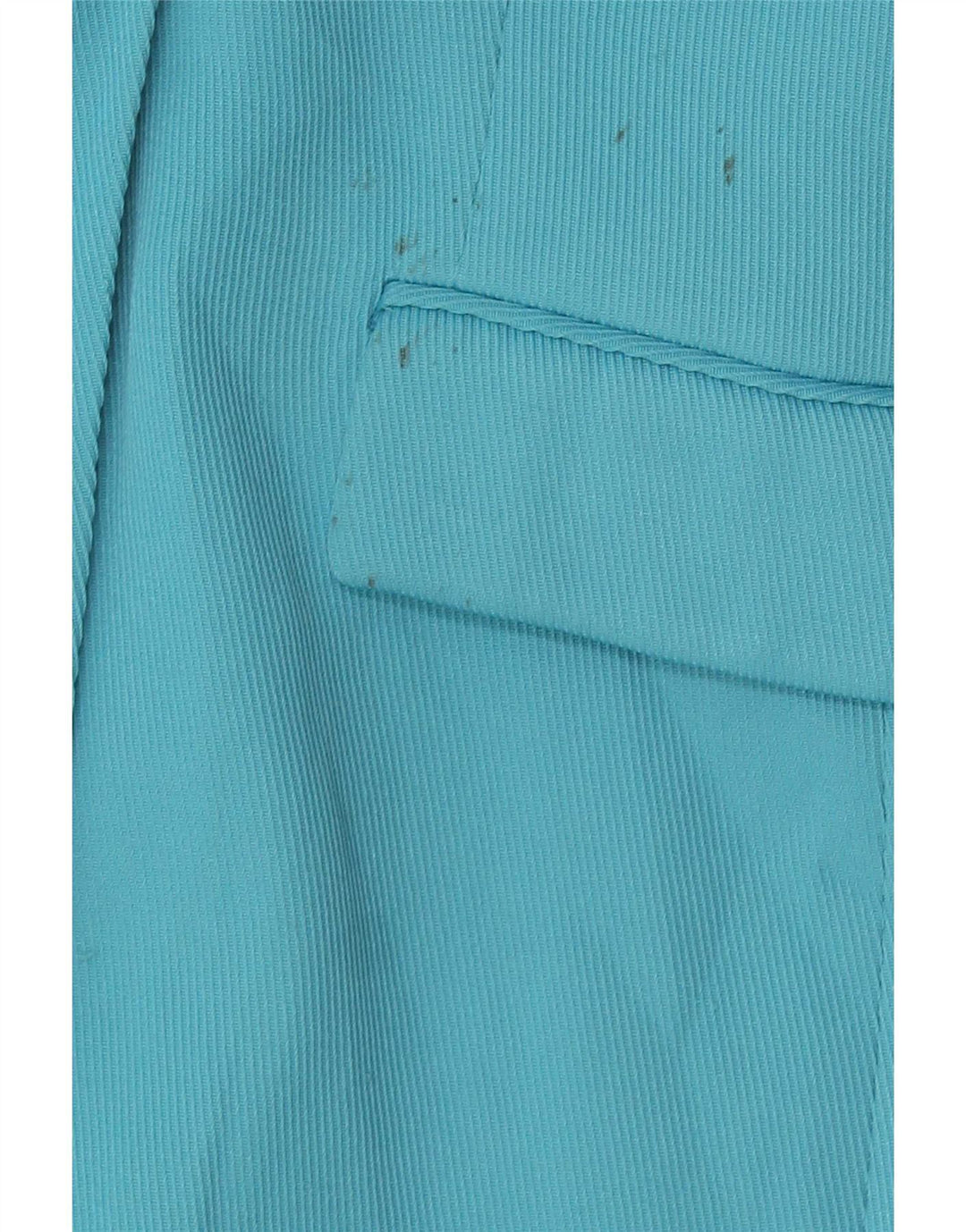 Giacca blazer doppiopetto da donna Zara UK 10 piccola blu poliestere