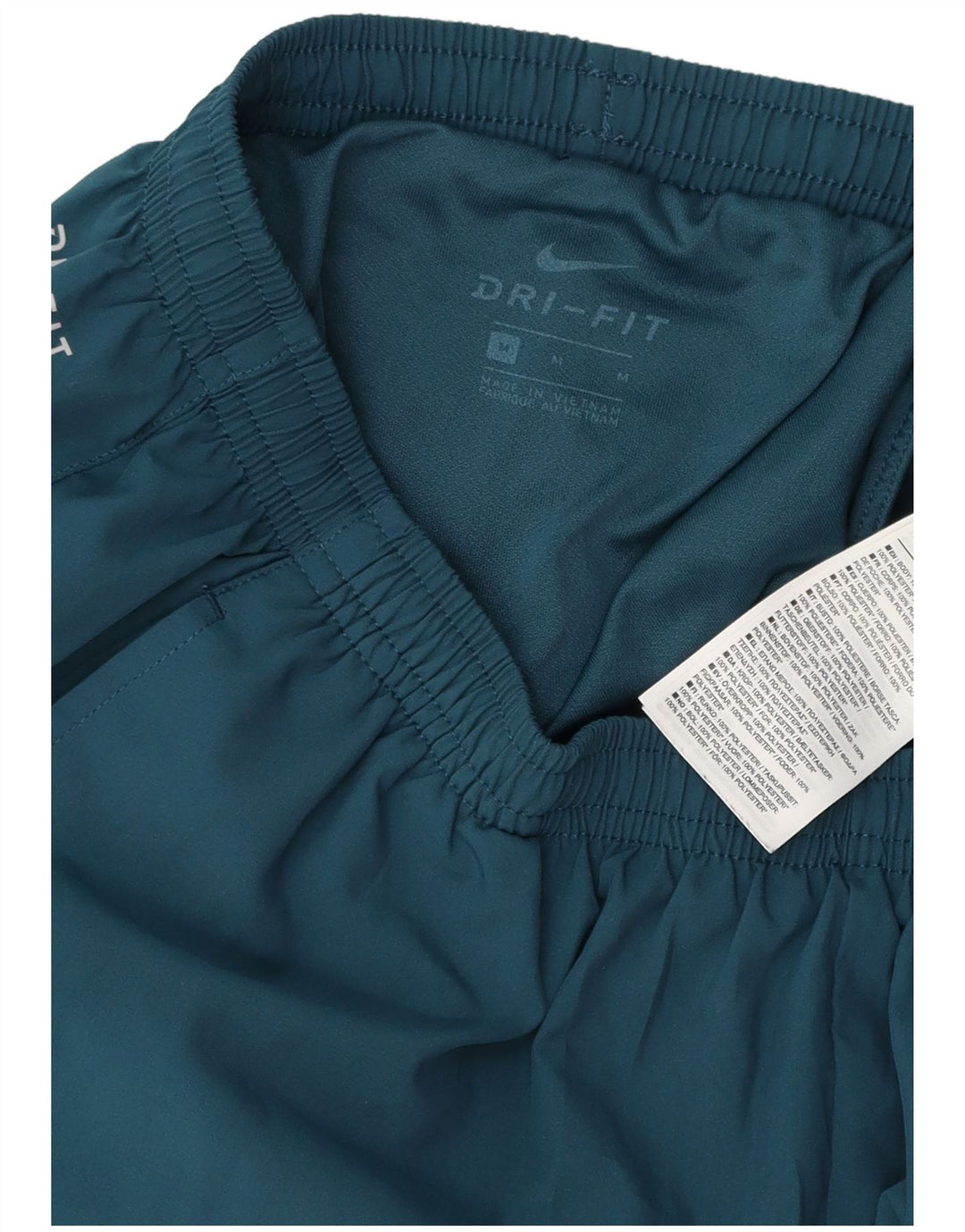 Pantaloncini sportivi Nike Dri Fit Graphic da uomo in poliestere color block blu medio