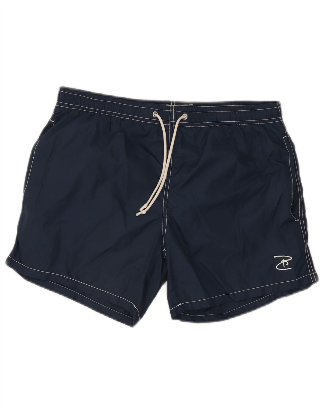 Pantaloncini da bagno da uomo Pierre Cardin piccoli in poliestere blu navy