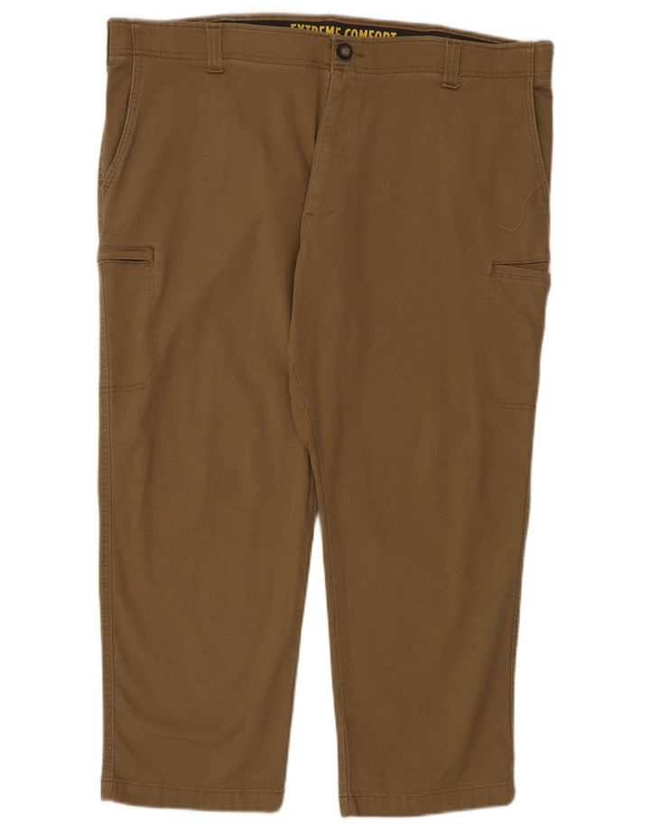 Pantaloni cargo dritti da uomo LEE W44 L28 in cotone beige