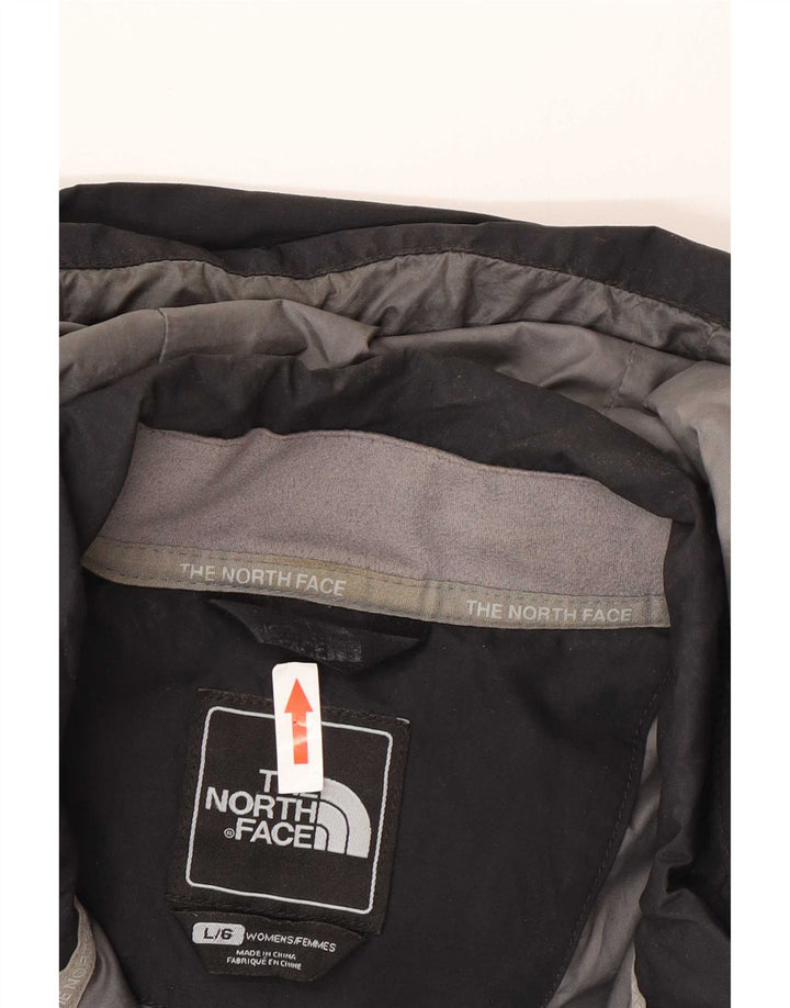 Giacca impermeabile con cappuccio da donna The North Face UK 16 Large Nera