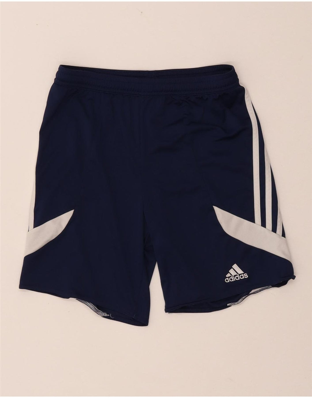 Pantaloncini sportivi ADIDAS da ragazzo 9-10 anni Large Blu Navy