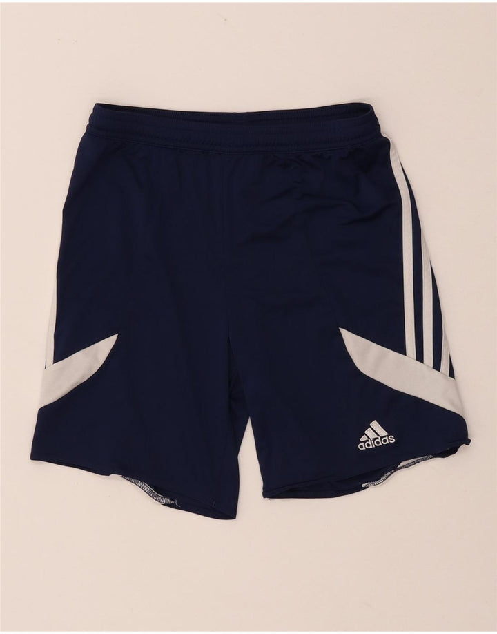 Pantaloncini sportivi ADIDAS da ragazzo 9-10 anni Large Blu Navy