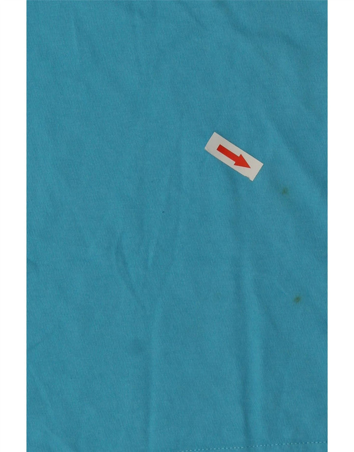 Maglietta grafica da uomo Adidas Top blu medio