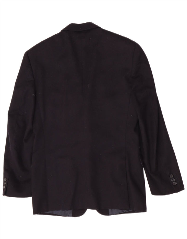 Giacca blazer da uomo a 2 bottoni Urbis IT 46 piccola in lana blu navy