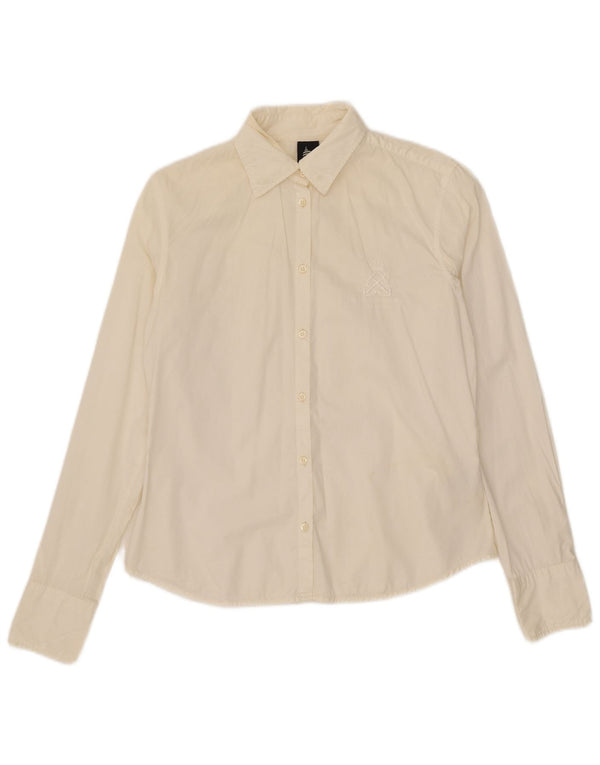 Camicia da donna Marina Yachting UK 14 Cotone bianco sporco medio