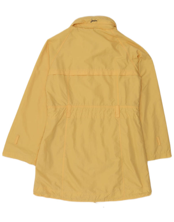 JOULES Impermeabile da donna UK 12 Medio Giallo Poliestere