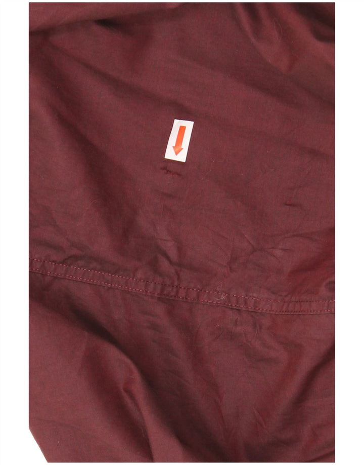 CALVIN KLEIN Camicia da uomo vestibilità regolare taglia 18 2XL cotone marrone