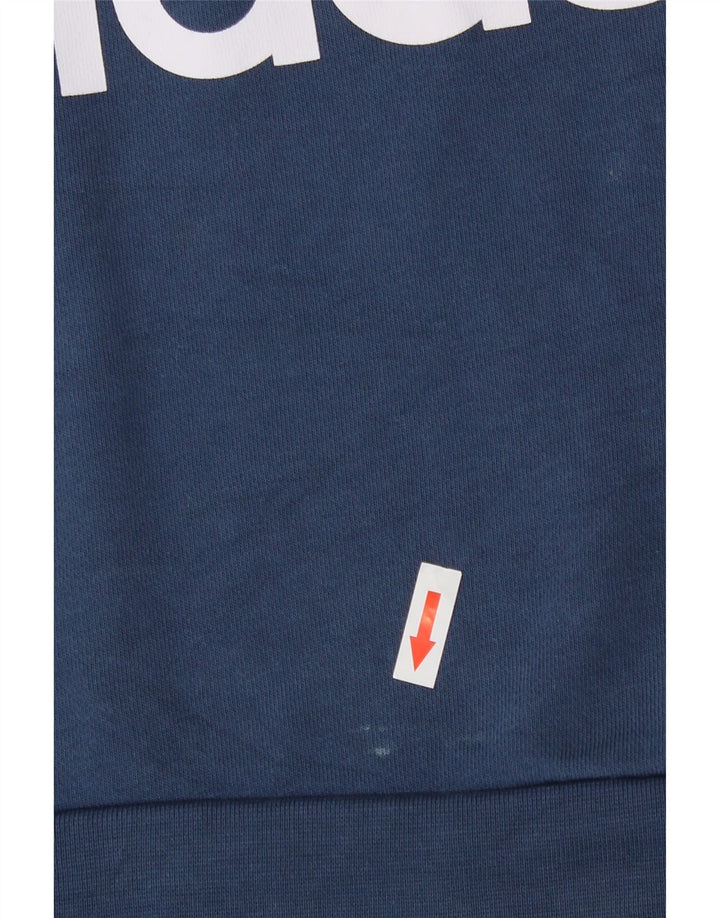Felpa grafica Adidas da ragazzo 13-14 anni in cotone blu