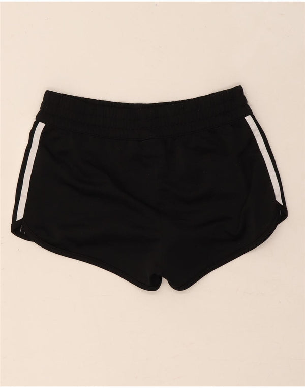 Pantaloncini sportivi Adidas da donna UK 6 XS poliestere nero