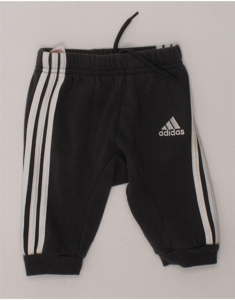 ADIDAS Baby Boys Sport Shorts 0-3 Months  Grey Cotton Vintage Adidas and Second-Hand Adidas from Messina Hembry 