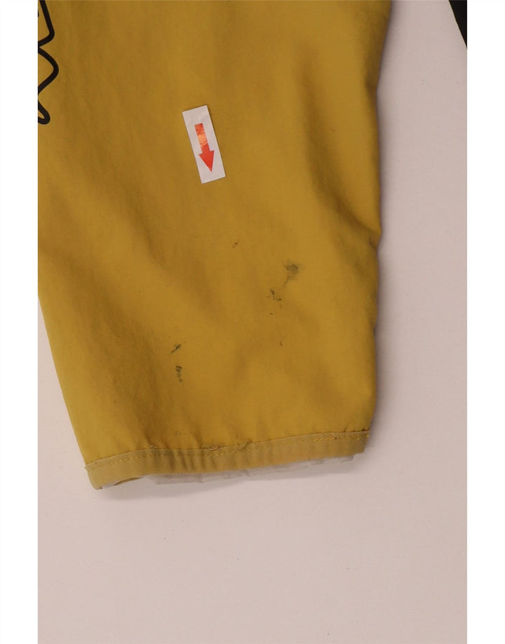 Giacca antipioggia da uomo con cappuccio grafico Champion UK 40 Large Yellow Colourblock