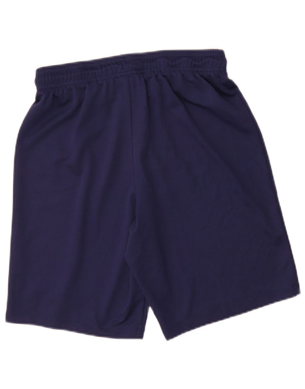 Pantaloncini sportivi Nike Dri Fit da uomo piccoli in poliestere blu navy