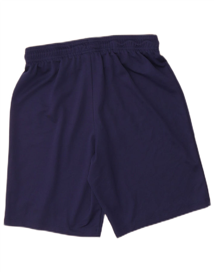 Pantaloncini sportivi Nike Dri Fit da uomo piccoli in poliestere blu navy