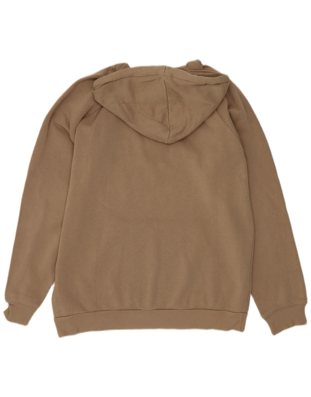 Felpa con cappuccio grafica da uomo Adidas in cotone beige medio