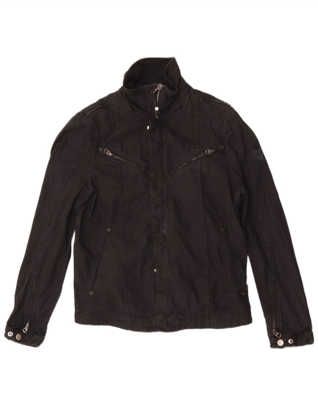 Giacca in denim da uomo ENERGIE UK 38 cotone nero medio
