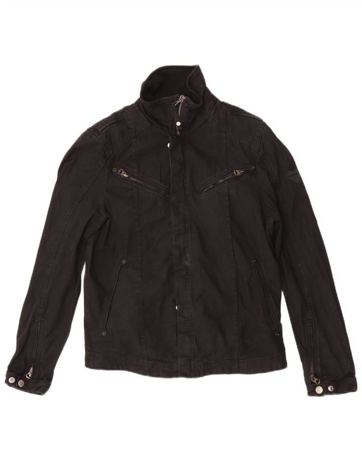 Giacca in denim da uomo ENERGIE UK 38 cotone nero medio