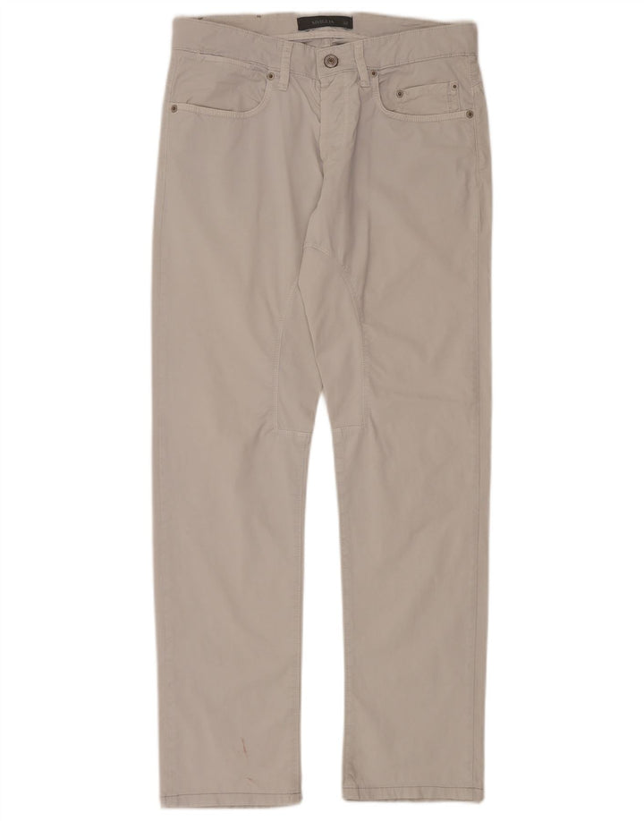 Pantaloni casual slim da uomo SIVIGLIA W32 L30 in cotone grigio